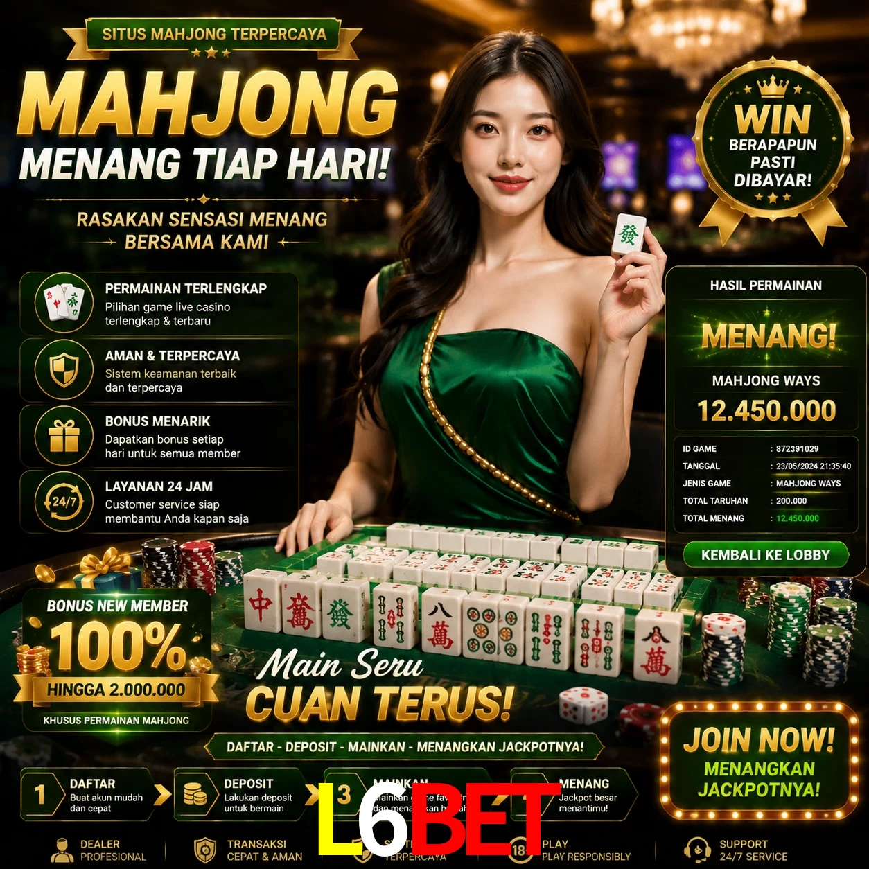 Cashback VIP L6Bet - reembolso semanal